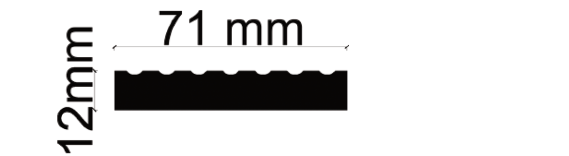 Simple cover profile drawing