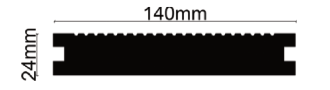 Solid Deck profile drawing