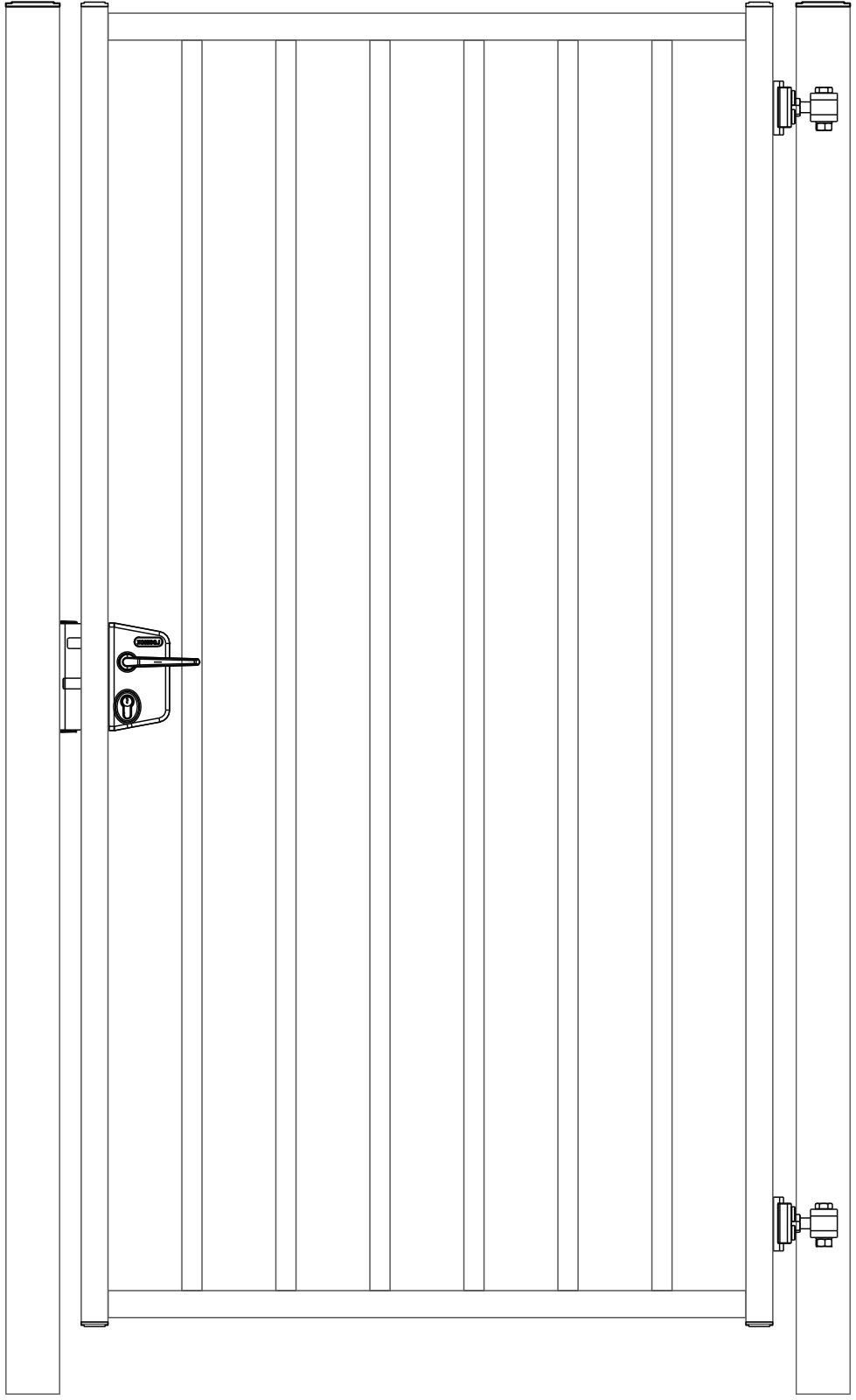 FencePro Reinforced Gate